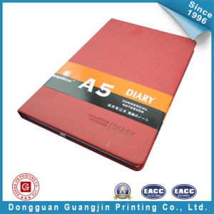 Customized Red Paper Writing Notebook