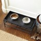 Water Food Bowl Feed Feeding Tray for Dog Cats Pets