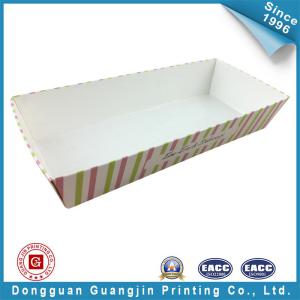 Customized Color Paper Food Tray (GJ-tray005)